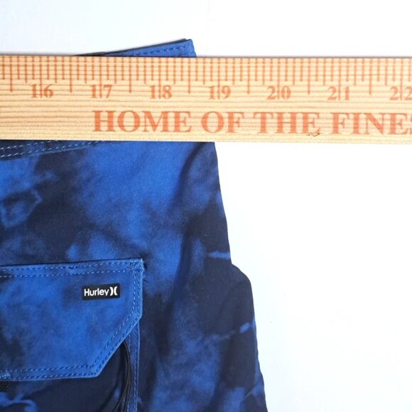 Hurley Phantom Surfing Board Shorts Swim Trunks Men Multicolor Sz 34 Unlined EUC - Picture 9 of 12